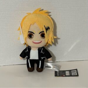 My Hero Academia anime - Denki Kaminari Hero Costume 8" Plushie NEW with Tags